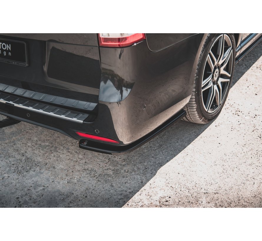 Maxton Design REAR SIDE SPLITTERS V.1 Mercedes-Benz V-Class AMG-Line W447 Facelift