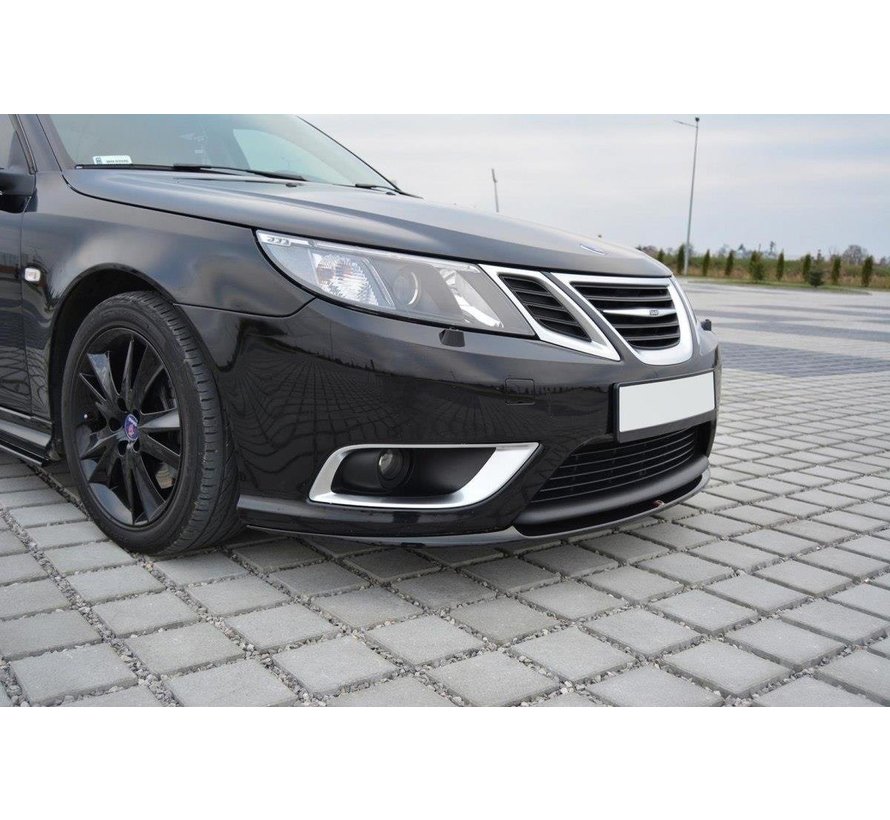 Maxton Design FRONT SPLITTER Saab 9-3 Aero Mk2 Facelift