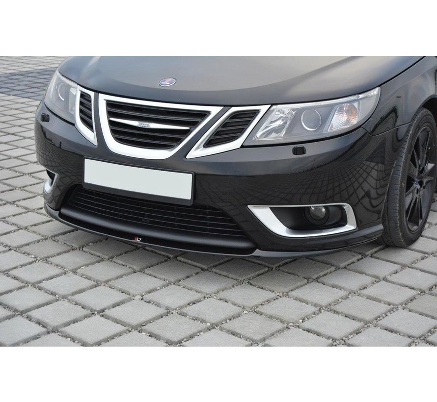 Maxton Design FRONT SPLITTER Saab 9-3 Aero Mk2 Facelift