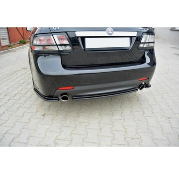 Maxton Design Maxton Design CENTRAL REAR DIFFUSER Saab 9-3 Aero Mk2 Facelift