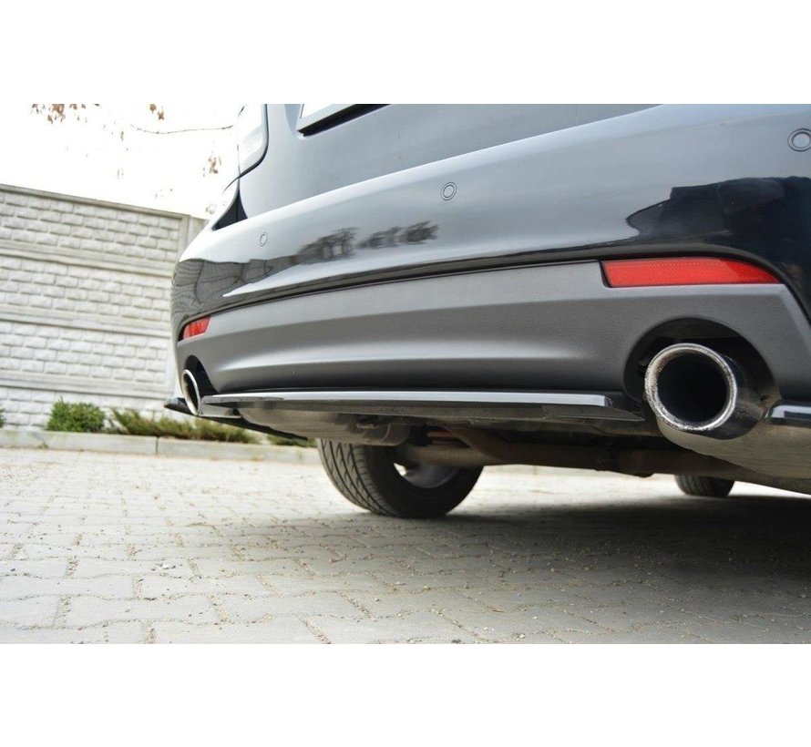 Maxton Design CENTRAL REAR DIFFUSER Saab 9-3 Aero Mk2 Facelift