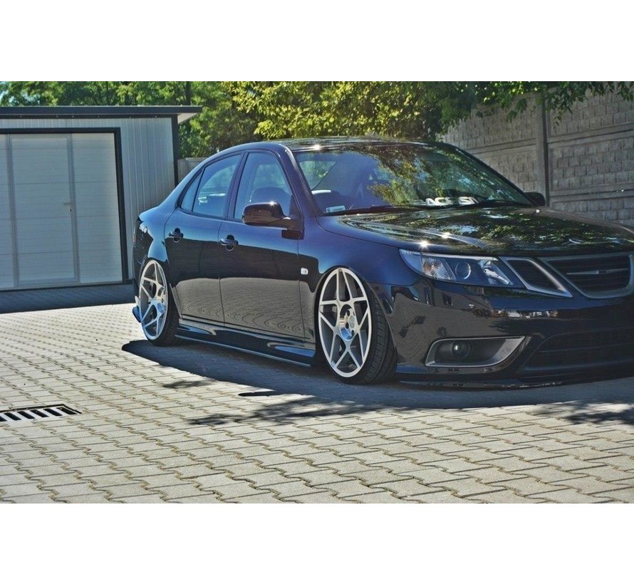 Maxton Design SIDE SKIRTS DIFFUSERS SAAB 9-3 TURBO X/ Aero Facelift