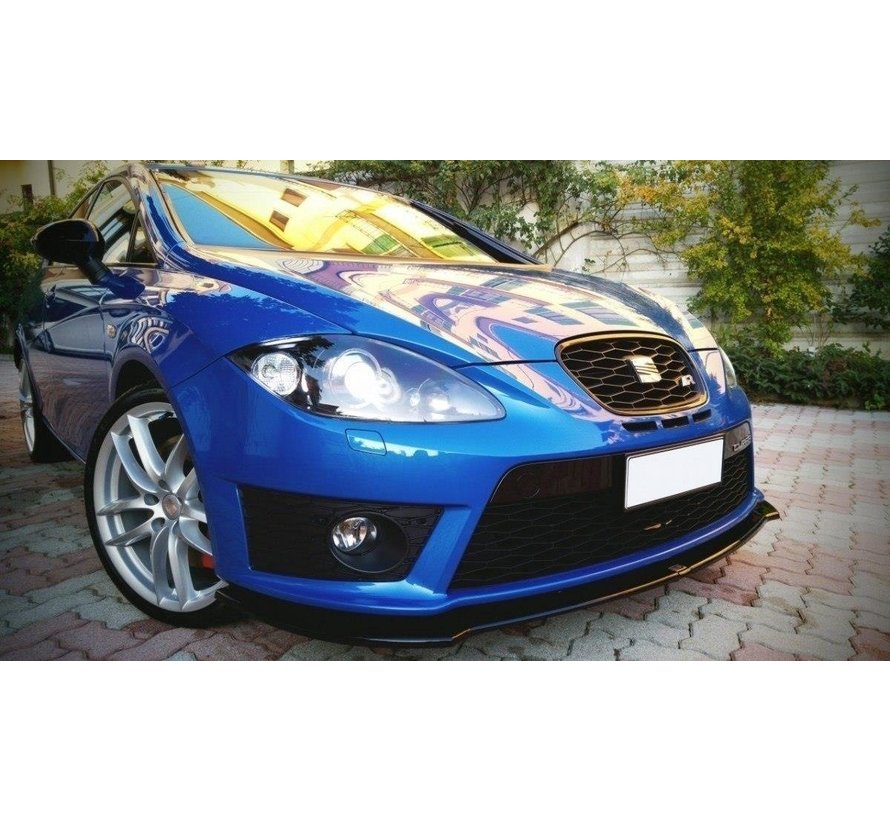 Maxton Design FRONT SPLITTER V.1 SEAT LEON MK2 CUPRA FR (FACELIFT)