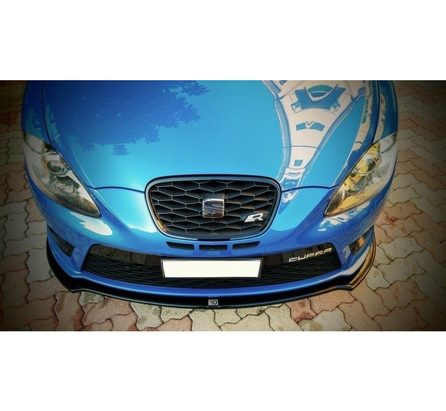 Maxton Design FRONT SPLITTER V.1 SEAT LEON MK2 CUPRA FR (FACELIFT)