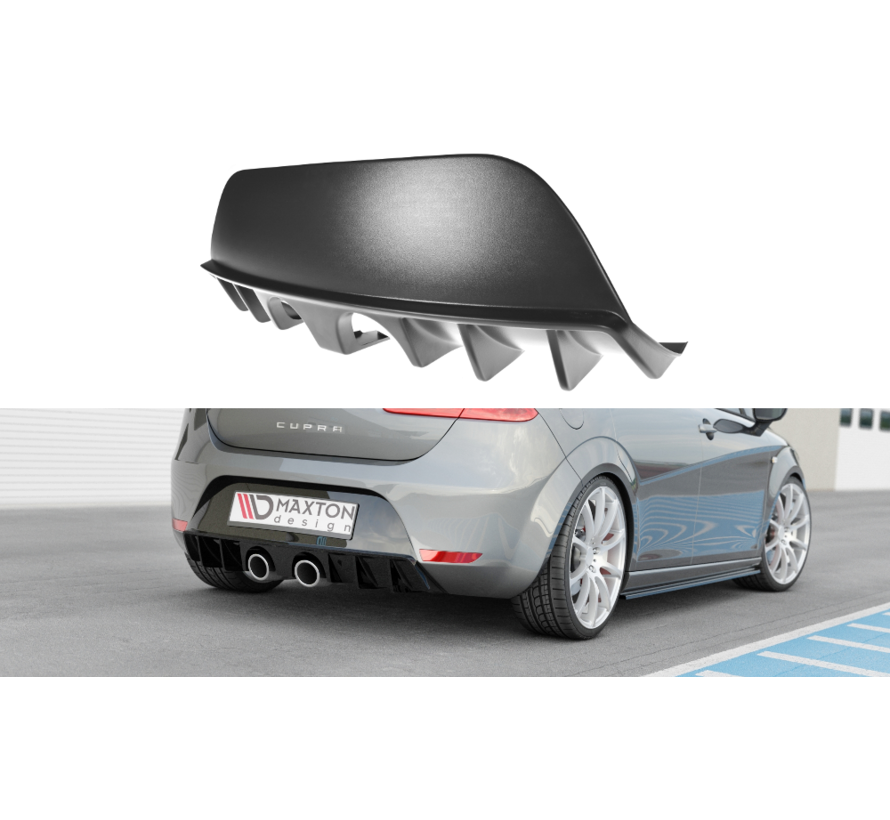 Maxton Design REAR DIFFUSER  Seat Leon 2 Cupra/ Fr Facelift