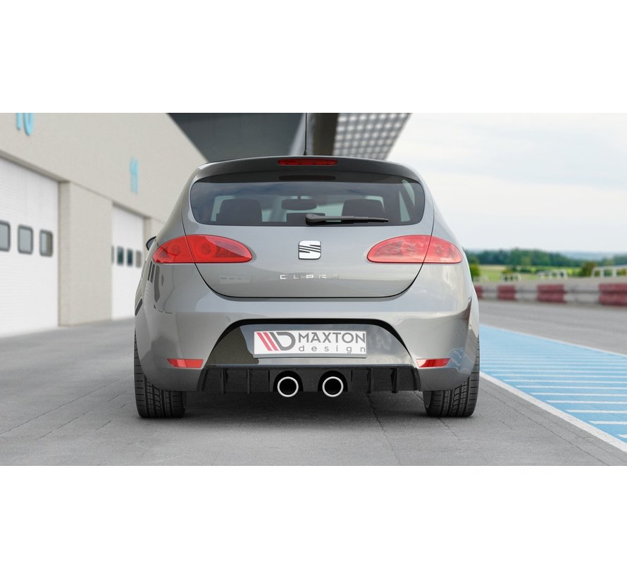 Maxton Design REAR DIFFUSER  Seat Leon 2 Cupra/ Fr Facelift