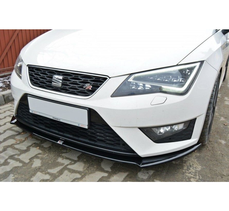 Maxton Design FRONT SPLITTER SEAT LEON III CUPRA / FR