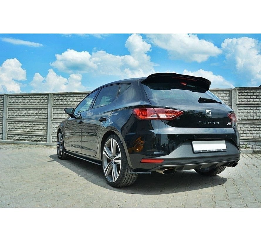 Maxton Design REAR SIDE SPLITTERS SEAT LEON III CUPRA / FR