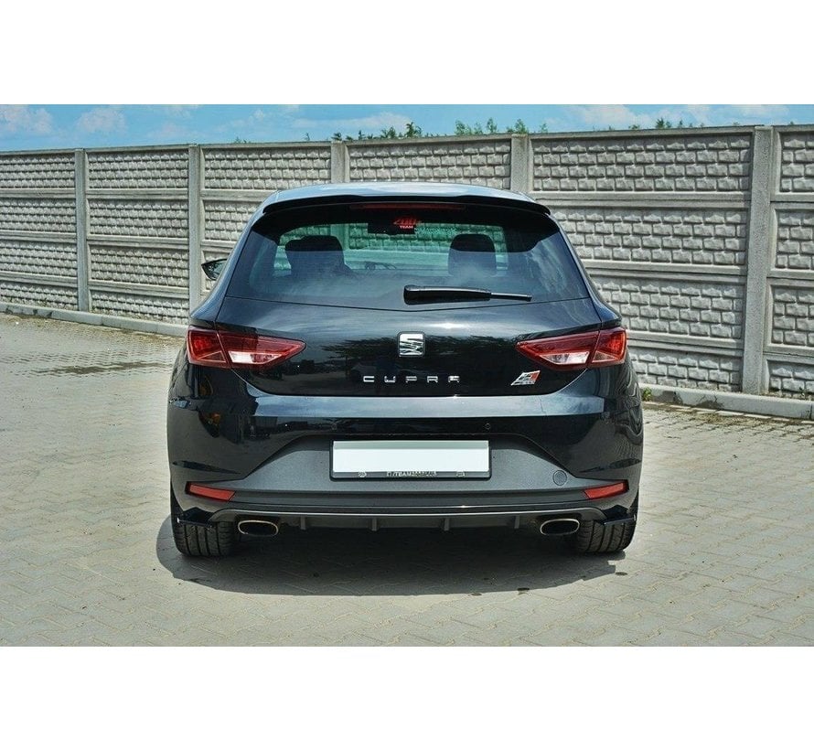 Maxton Design REAR SIDE SPLITTERS SEAT LEON III CUPRA / FR