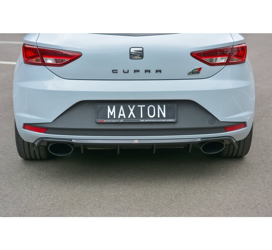 Maxton Design REAR DIFFUSER Seat Leon III Cupra