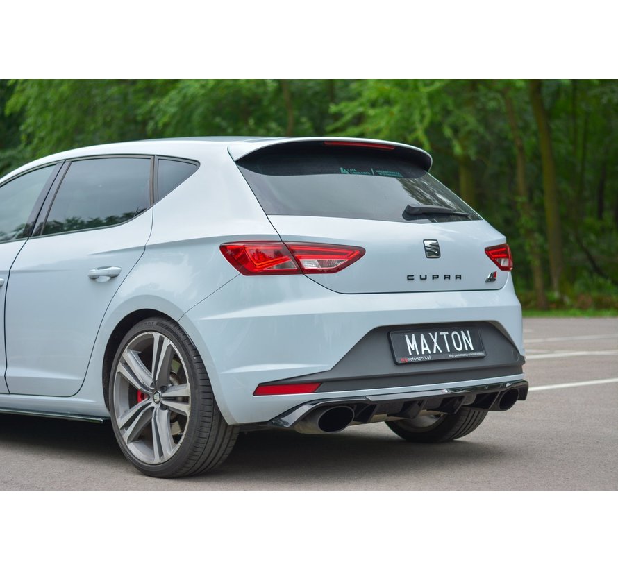 Maxton Design REAR DIFFUSER Seat Leon III Cupra