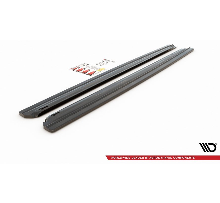 Maxton Design SIDE SKIRTS DIFFUSERS  Seat Leon Cupra / FR SC Mk3 / Mk3 FL