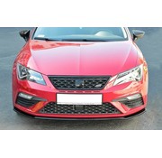 Maxton Design Maxton Design FRONT SPLITTER v.2 Seat Leon Mk3 Cupra/ FR Facelift