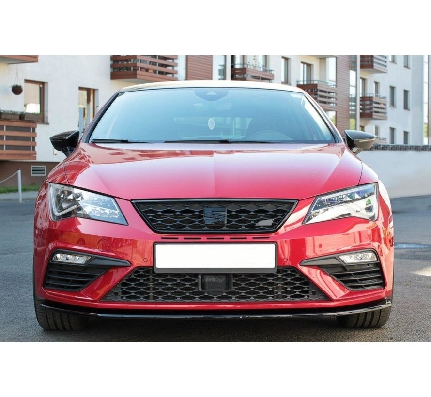 Maxton Design FRONT SPLITTER v.1 Seat Leon Mk3 Cupra/ FR Facelift