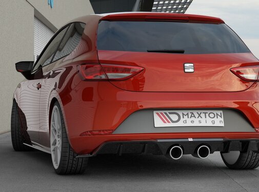 Maxton Design Maxton Design REAR DIFFUSER V.2 SEAT LEON MK3 CUPRA FACELIFT