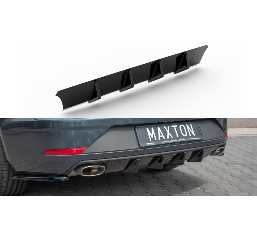 Maxton Design REAR DIFFUSER Seat Leon Mk3 Cupra ST Facelift