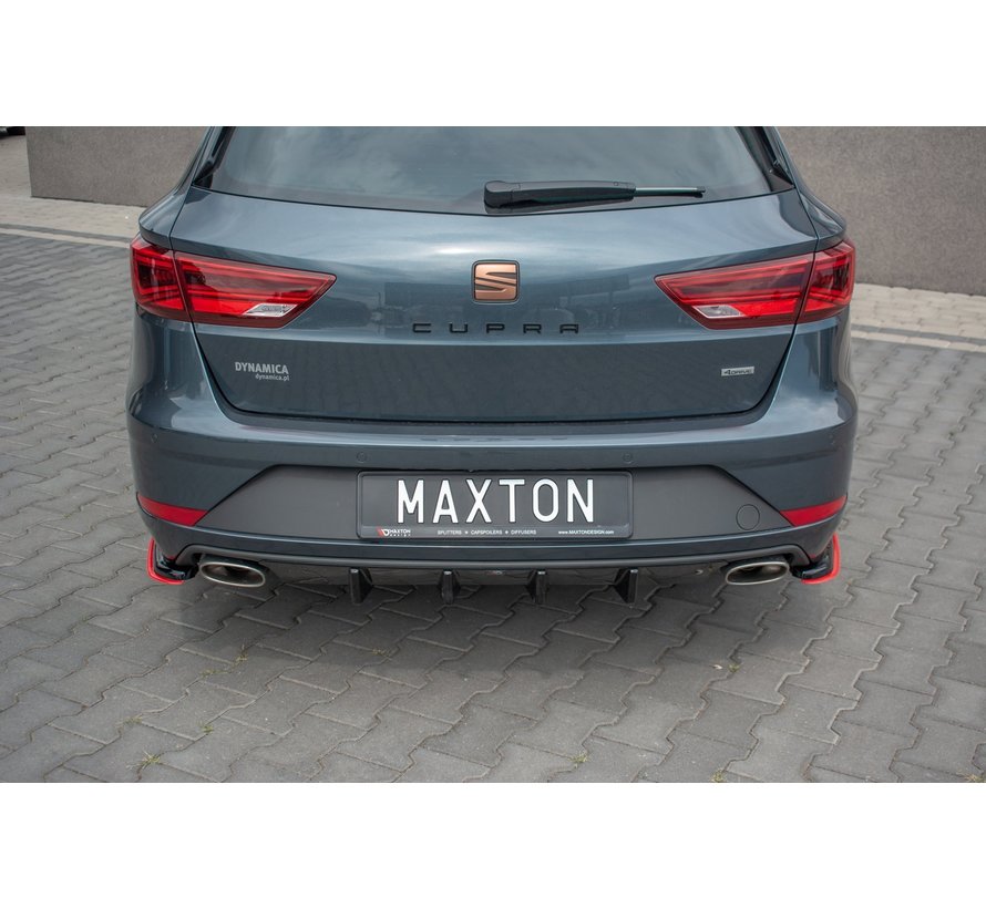 Maxton Design REAR DIFFUSER Seat Leon Mk3 Cupra ST Facelift