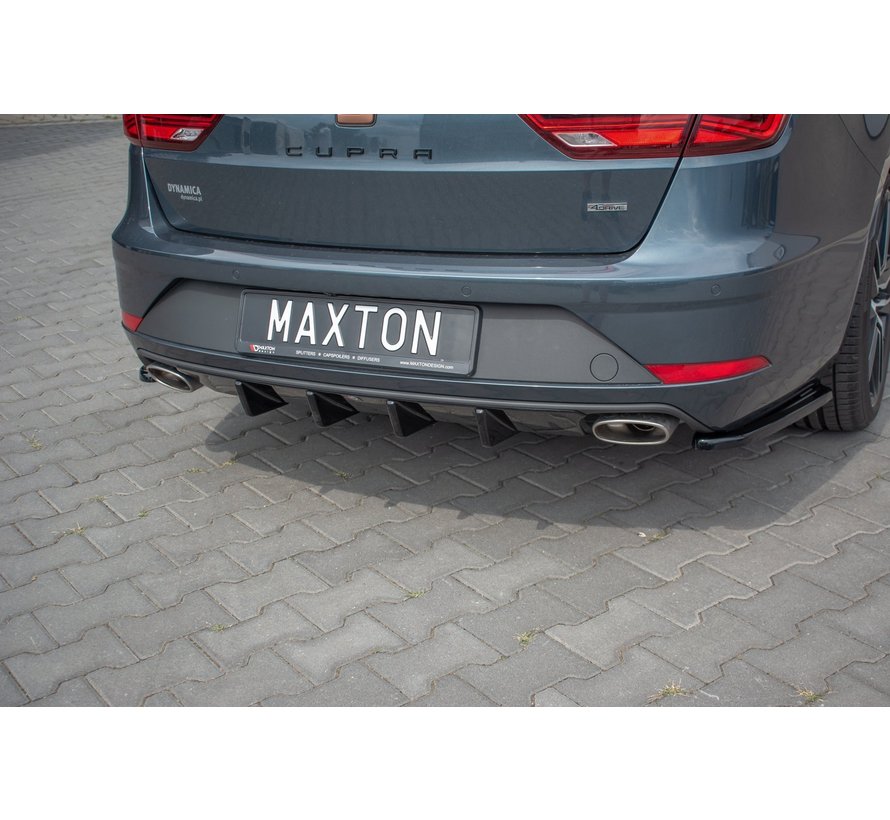 Maxton Design REAR DIFFUSER Seat Leon Mk3 Cupra ST Facelift