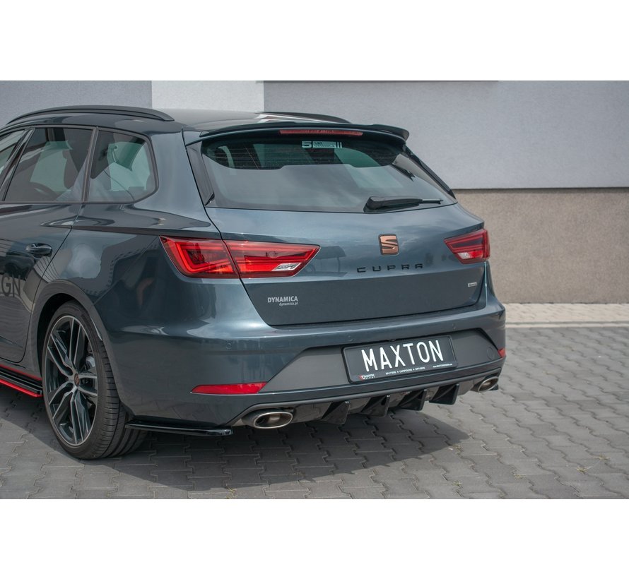 Maxton Design REAR SIDE SPLITTERS Seat Leon Mk3 Cupra ST Facelift