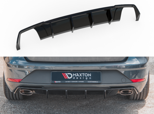 Maxton Design Maxton Design REAR DIFFUSER V.2 Seat Leon Cupra ST Mk3 FL