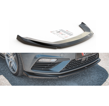 Maxton Design Maxton Design FRONT SPLITTER V.5 Seat Leon Cupra / FR Mk3 FL