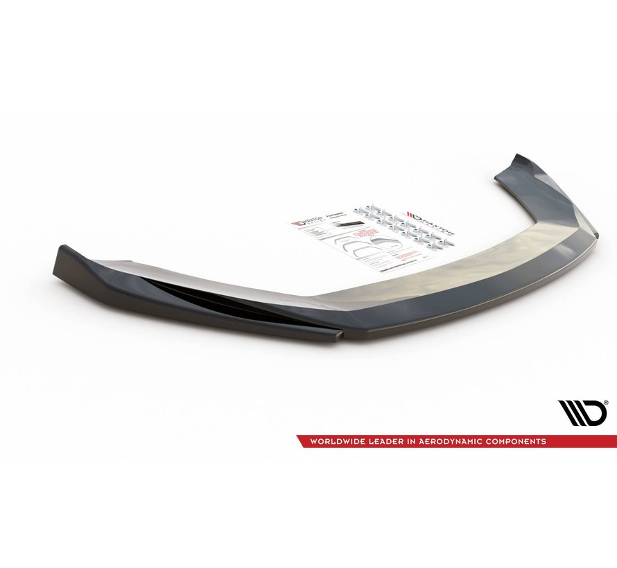 Maxton Design FRONT SPLITTER V.5 Seat Leon Cupra / FR Mk3 FL