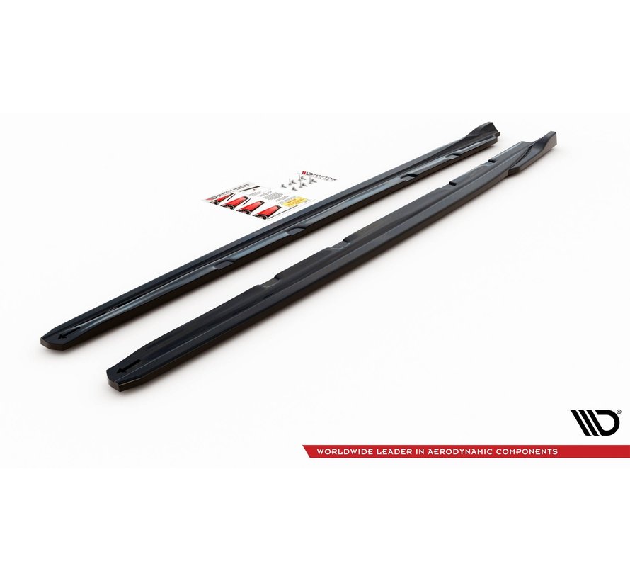 Maxton Design SIDE SKIRTS DIFFUSERS  V.4 Seat Leon Cupra / FR Mk3 FL