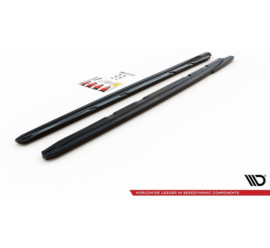 Maxton Design SIDE SKIRTS DIFFUSERS  V.5 Seat Leon Cupra / FR Mk3 FL