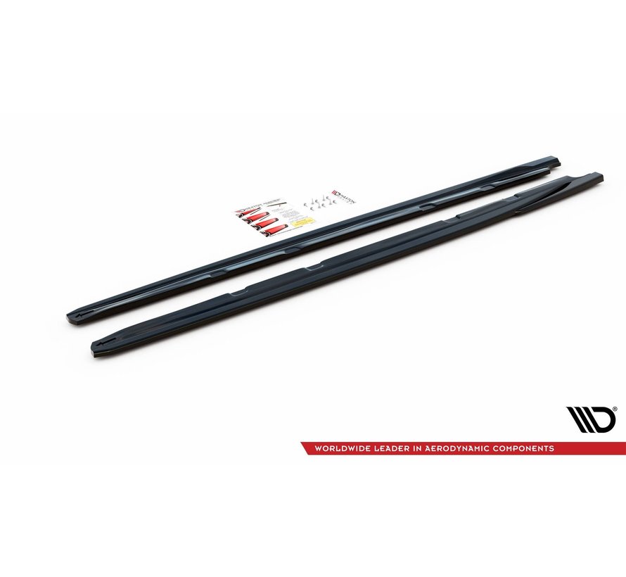 Maxton Design SIDE SKIRTS DIFFUSERS  V.5 Seat Leon Cupra / FR Mk3 FL