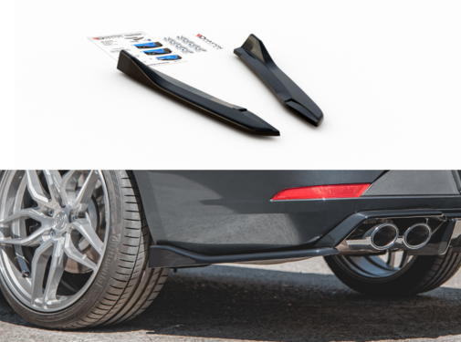 Maxton Design Maxton Design REAR SIDE SPLITTERS V.3 Seat Leon Cupra ST Mk3 FL