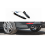 Maxton Design REAR SIDE SPLITTERS V.3 Seat Leon Cupra ST Mk3 FL