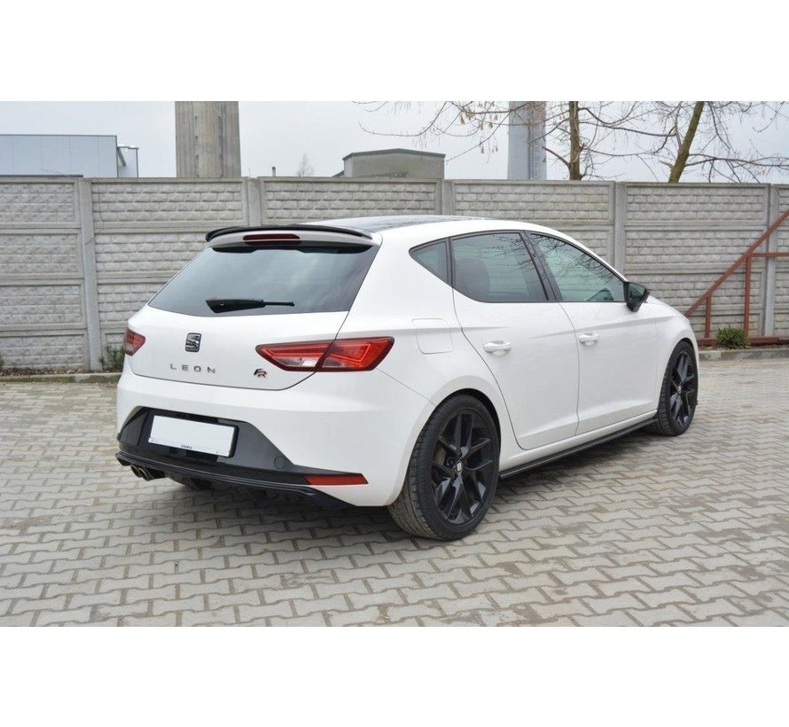 Maxton Design REAR DIFFUSER  SEAT LEON III FR