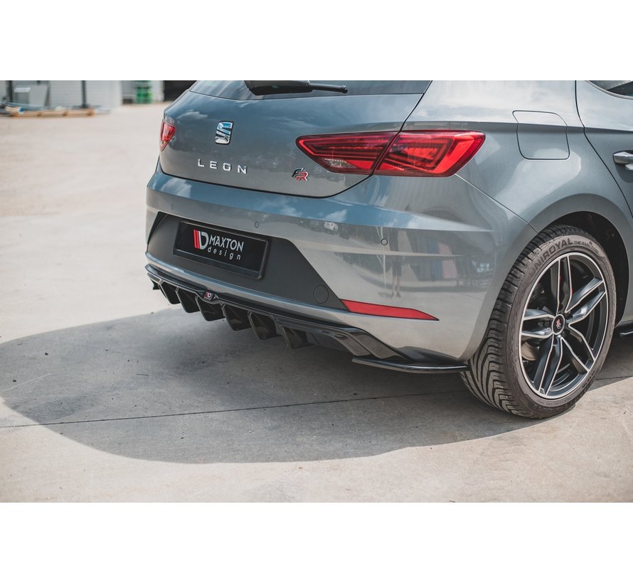 Maxton Design REAR SIDE SPLITTERS SEAT Leon Mk3 FR Facelift