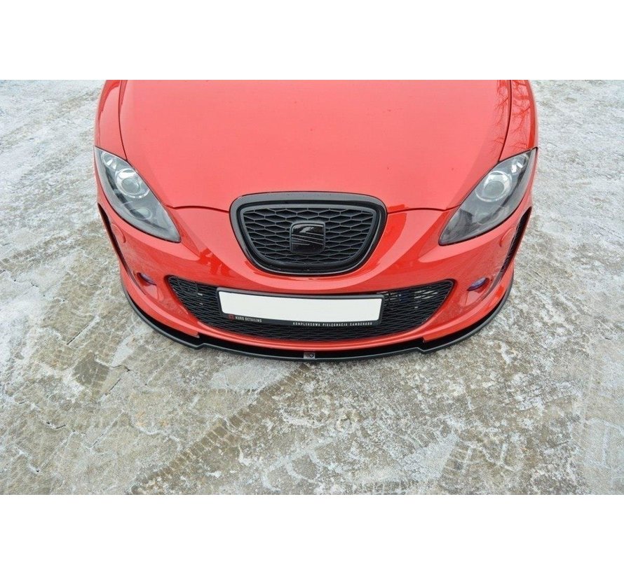 Maxton Design FRONT SPLITTER SEAT LEON MK2 MS DESIGN