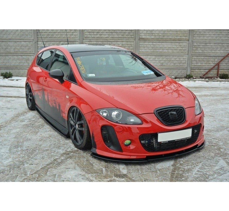 Maxton Design FRONT SPLITTER SEAT LEON MK2 MS DESIGN