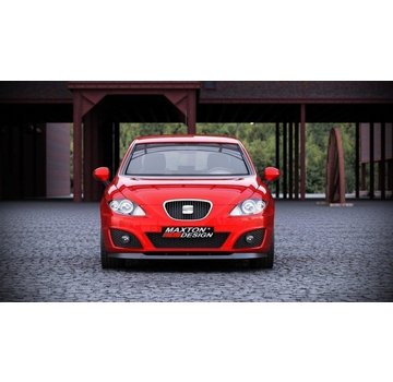 Maxton Design Maxton Design FRONT SPLITTER SEAT LEON MK2 (FACELIFT)