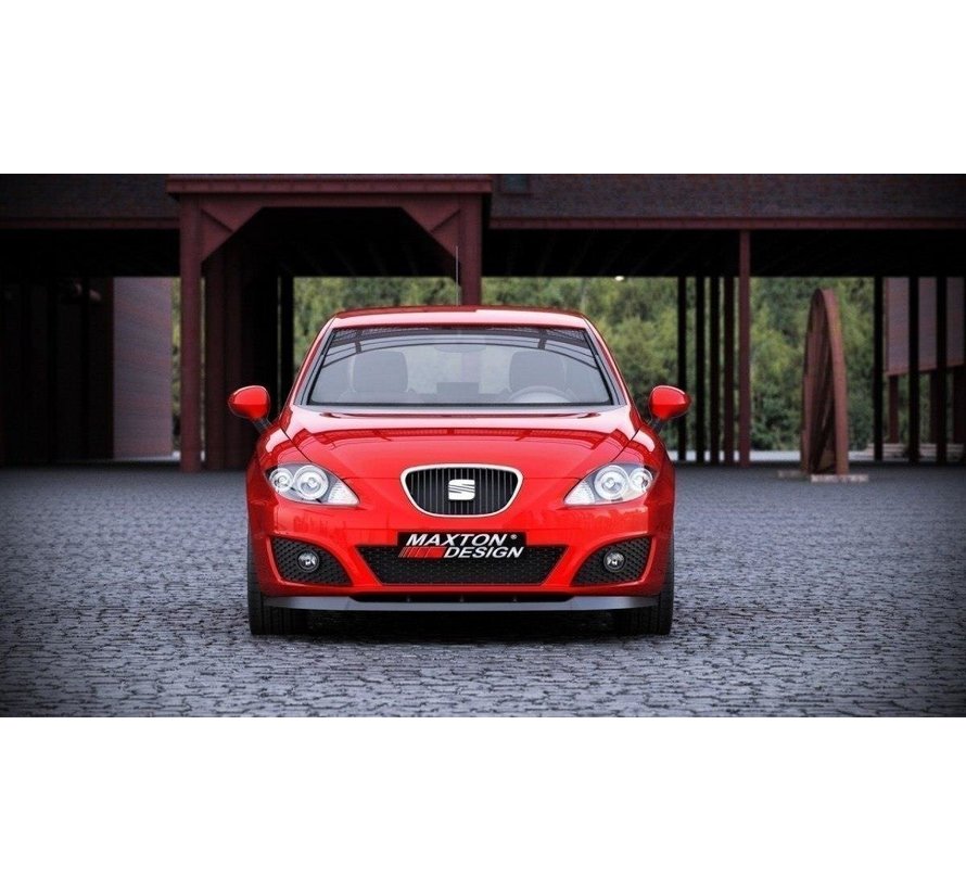 Maxton Design FRONT SPLITTER SEAT LEON MK2 (FACELIFT)