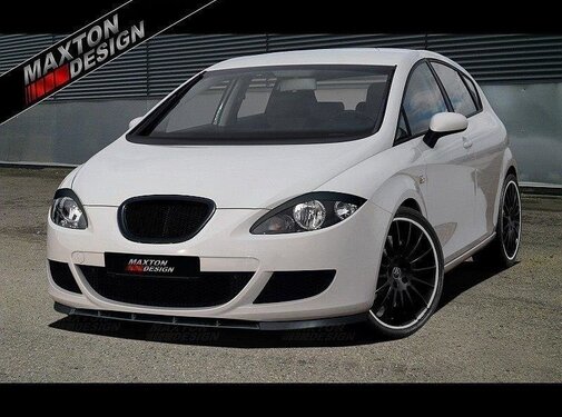 Maxton Design Maxton Design FRONT SPLITTER SEAT LEON MK2 (PREFACE)
