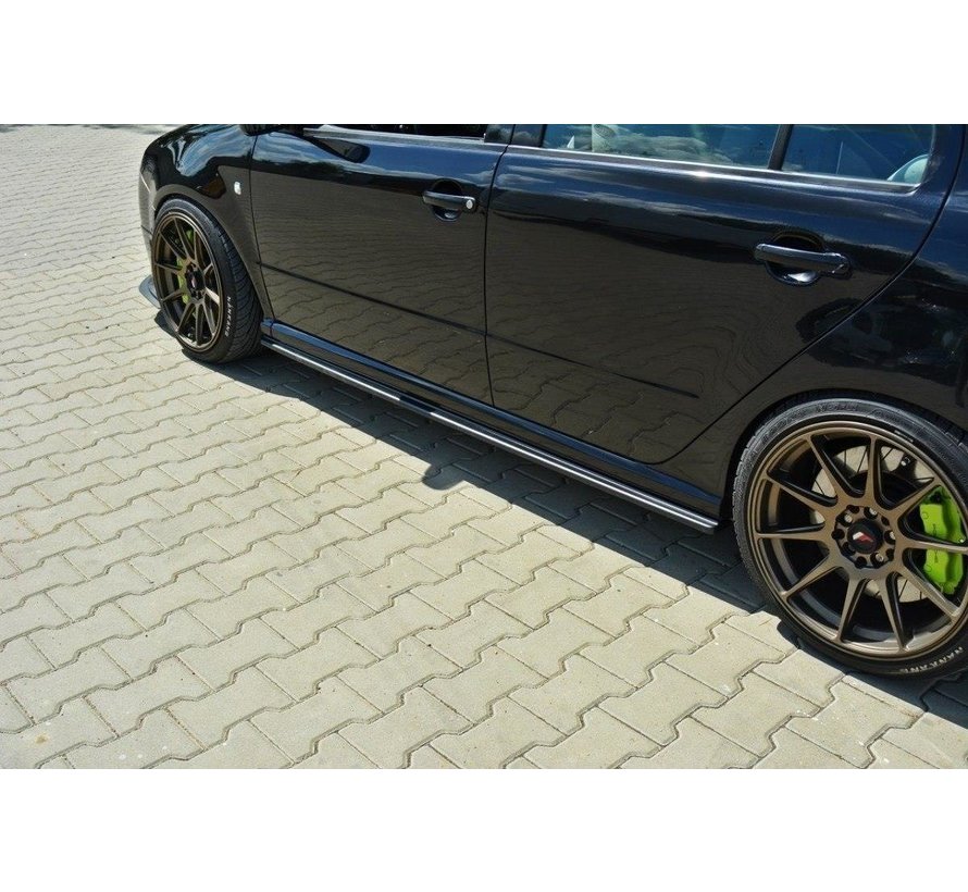 Maxton Design SIDE SKIRTS DIFFUSERS  Skoda Fabia RS Mk1