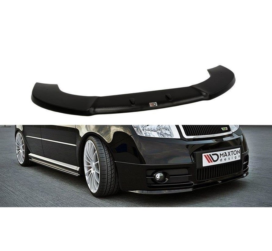 Maxton Design FRONT SPLITTER Skoda Fabia RS Mk1