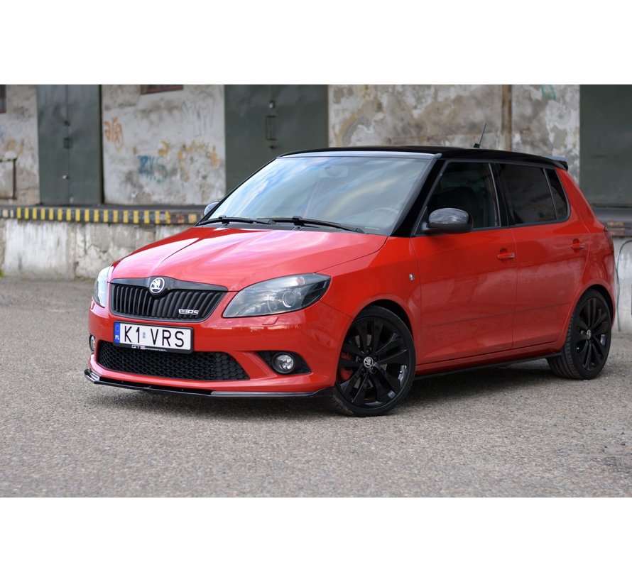 Maxton Design FRONT SPLITTER SKODA FABIA MK2 RS