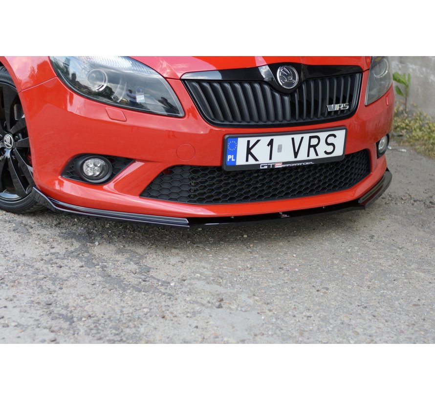 Maxton Design FRONT SPLITTER SKODA FABIA MK2 RS