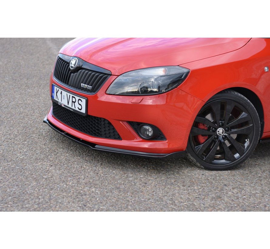 Maxton Design FRONT SPLITTER SKODA FABIA MK2 RS