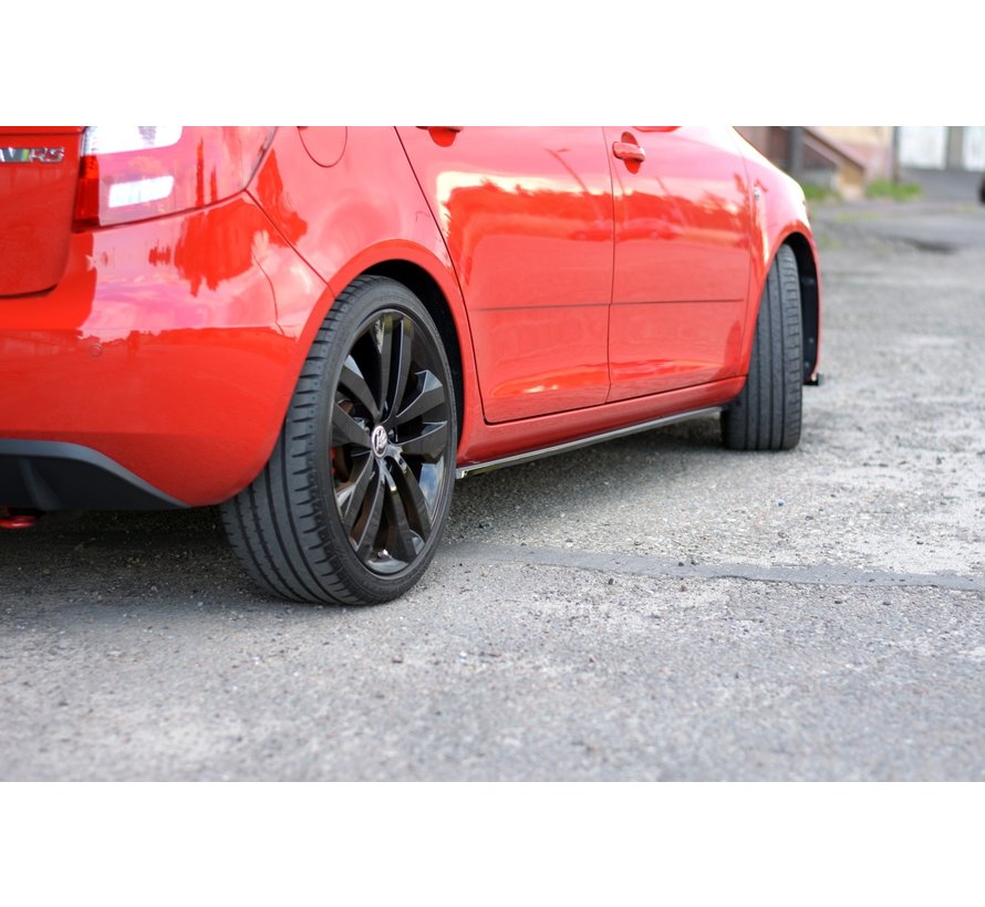 Maxton Design SIDE SKIRTS DIFFUSERS  Skoda Fabia RS Mk2