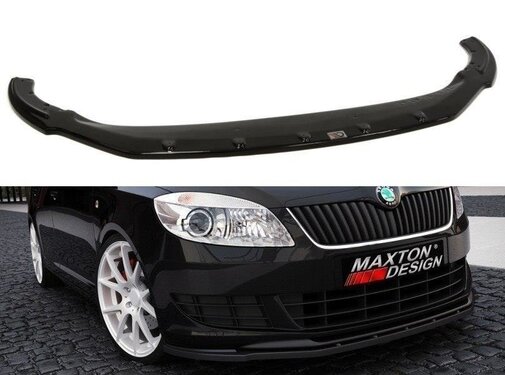 Maxton Design Maxton Design FRONT SPLITTER Skoda Fabia Mk2 FL