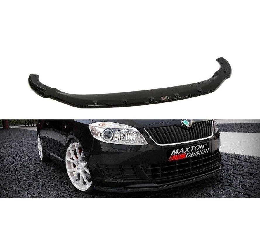 Maxton Design FRONT SPLITTER Skoda Fabia Mk2 FL