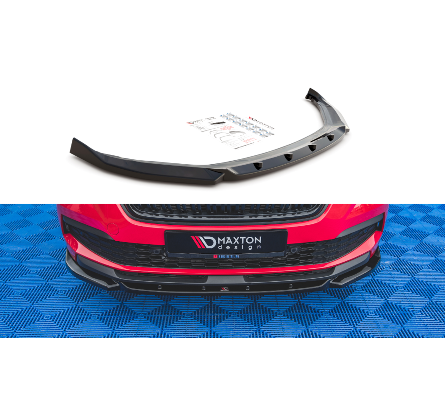 Maxton Design FRONT SPLITTER V.1 Skoda Kamiq