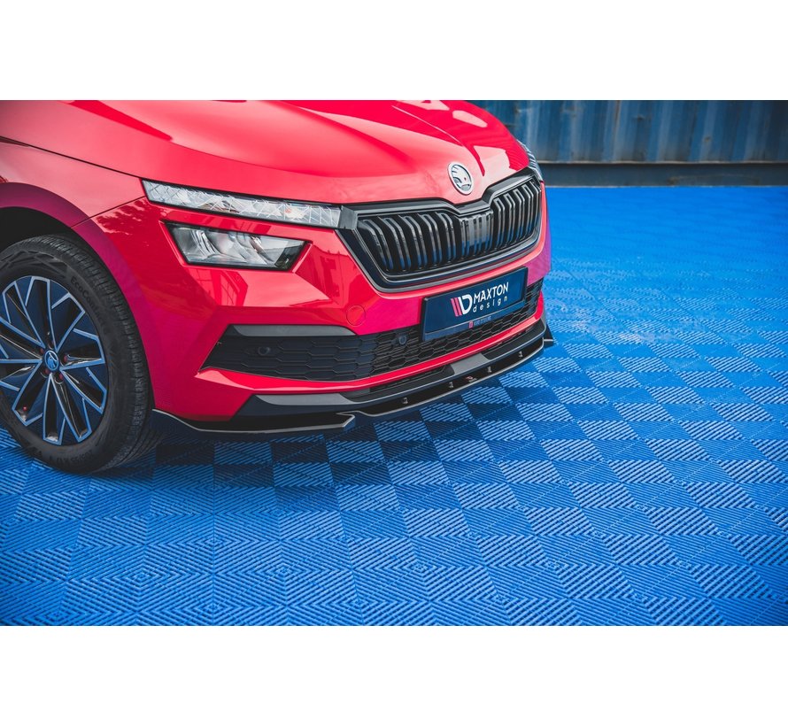 Maxton Design FRONT SPLITTER V.1 Skoda Kamiq