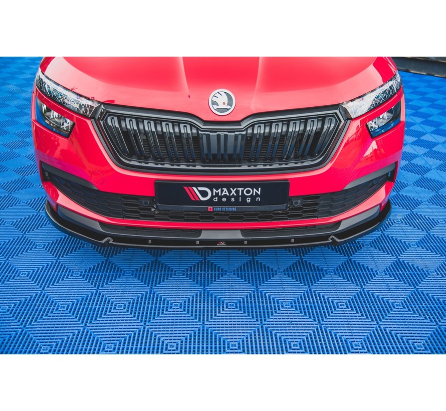 Maxton Design FRONT SPLITTER V.2 Skoda Kamiq