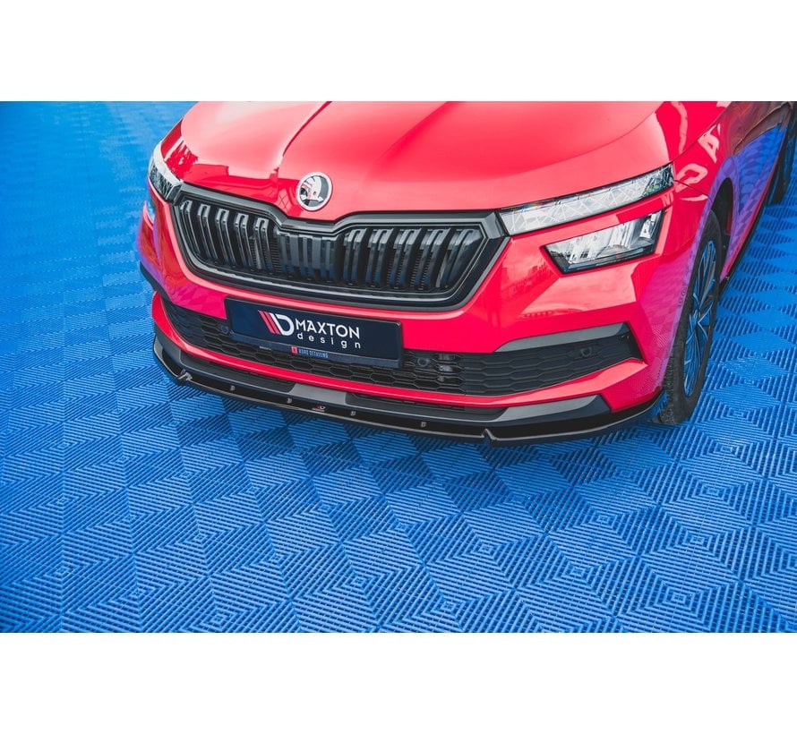 Maxton Design FRONT SPLITTER V.2 Skoda Kamiq